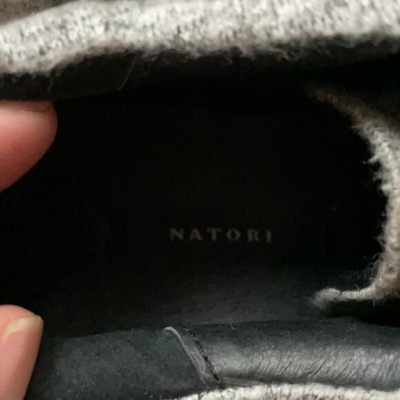 NATORI KNIT SNEAKERS Heather Gray - Picture 6 of 16